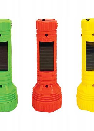 Фонарик аккумуляторный на солнечной батарее hj186 solar