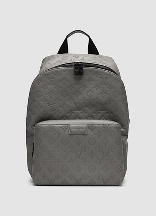 🦁 louis vuitton discovery work backpack monogram shadow grey 29 х 38 х 15 см