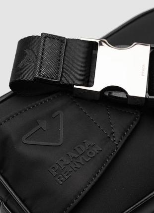 🦁 prada black nylon bumbag 2