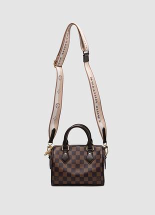 💎 louis vuitton speedy nano brown/chess 20 х 15 х 11 см