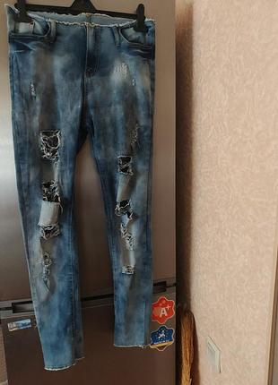 Джинси 👖 стрейч л.хл