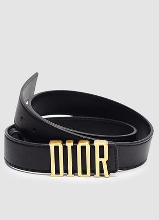 💫 dior d-fence belt black smooth calfskin 100 х 3 см