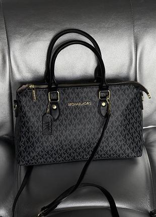Жіноча сумка michael kors crossbody через плече чорний майкл корс