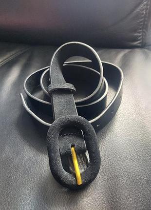 Женский кожаный двухсторонний ремень genuine leather (100% leather)