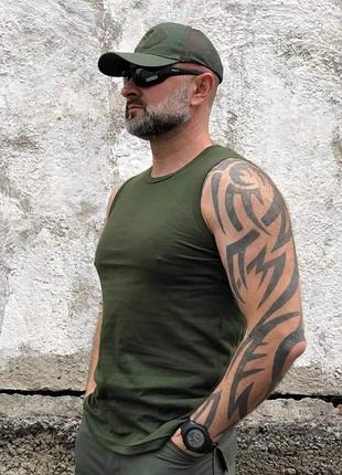 Майка military олива