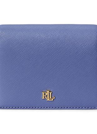 Компактный кожаный кошелек ralph lauren