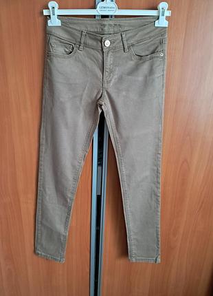 Классные брюки коттон zara