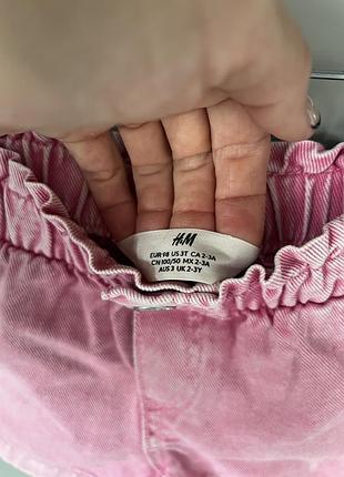 Детские джинсовые шорты h&m zara next 2