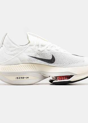 Чоловічі кросівки nike air zoom alphafly білі оригінальні