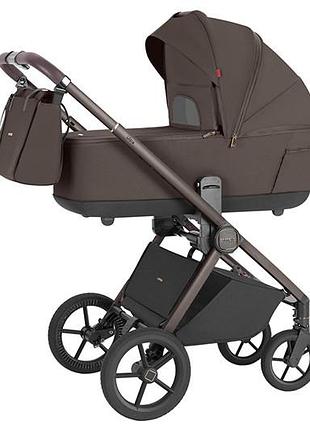 Коляска универсальная ultra crl-6527 2в1 chestnut beige carrello