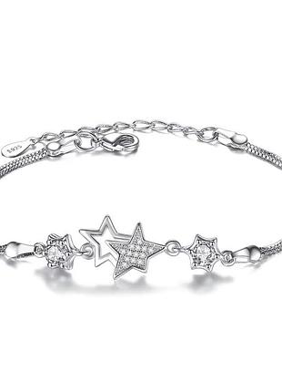 Браслет звезда звезды женский со звездочками tiffany