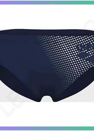 Плавки arena foggy dots swim briefs темно-синие и белые для мужчин купальные плавки для бассейна sku_00000037500