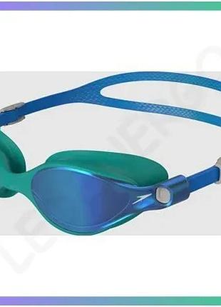 Плавательные очки speedo virtue mir gog af зеленые с зеркальными линзами для плавания унисекс sku_8-10962d636