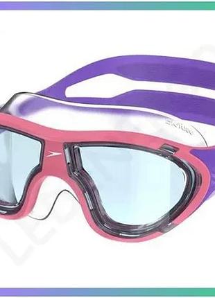 Окуляры для плавания speedo junior biofuse 2.0 mask розовые фиолетовые для детей с антизапотеванием sku_8-00491817751