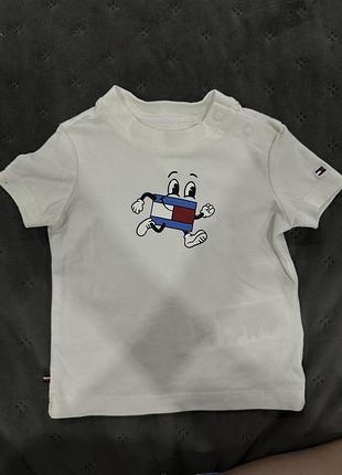 Футболка дитяча tommy hilfiger 0-3 місяці