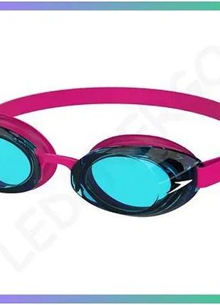 Окуляры для плавания speedo kids jet 2.0 розовые для детей 2-6 лет с защитой от запотевания sku_8-00493618448
