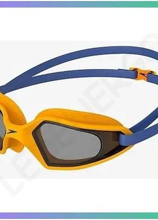 Окуляры для плавания speedo hydropulse gog ju синий оранжевый для детей комфортные спортивные очки sku_8-12270d659