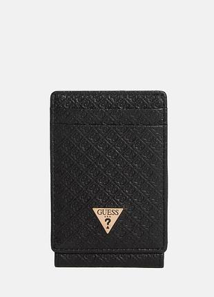 Кожаный картхолдер devin guess