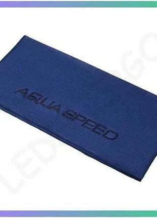 Рушник aqua speed dry soft 7031 синий 70x140 см микрофибра для плавания и спорта sku_156-10