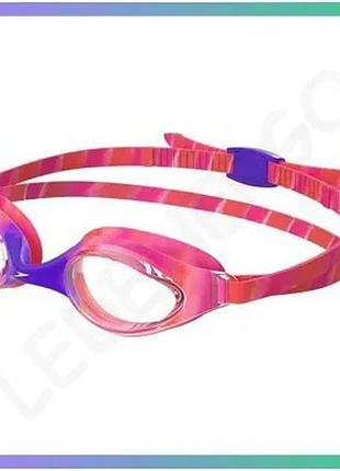 Окуляры для плавания speedo hyper flyer розовые фиолетовые для детей с антивидением и быстрой регулиро sku_8-7750317546