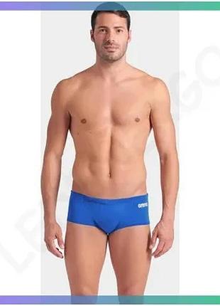 Плавки arena team swim low waist short soli синие и белые для плавания мужские 100% полиэстер sku_004775-720