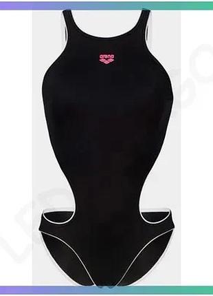 Купальник закрытый arena one next swimsuit черный для женщин спортивный купальник для плавания sku_007916-508