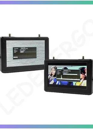 Монитор skyzone m5f 5 дюймов 5.8g 48ch dvr для fpv полетов с видеозаписью и usb type-c sku_00000008015