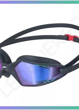 Окуляры для плавания speedo hydropulse mirror gog темно-синие с антифогом для открытой воды и комфорта sku_8-12267d646