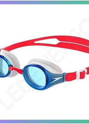 Окуляры для плавания speedo hydropulse gog ju красные и голубые для детей с защитой от ультрафиолета sku_8-126723083