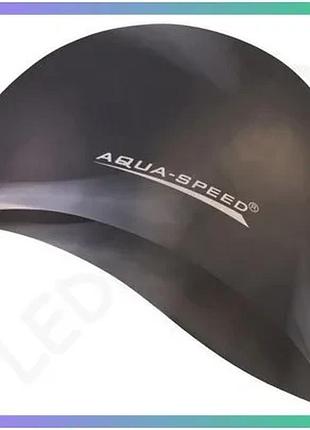 Шапка для плавания aqua speed bunt 4071 мультиколор 100% силикон для бассейна унисекс sku_113-78