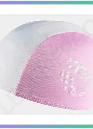 Шапка для плавання arena polyester ii kids рожевий фуксія дитяча шапочка для плавання м'яка швидкосиха sku_002491-101
