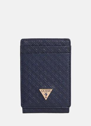 Кожаный картхолдер devin guess