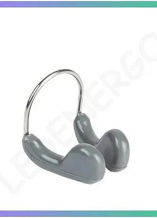 Затискач для носа speedo comp nose clip tpr xu серый для плавания унитекс защита от воды sku_8-004970817