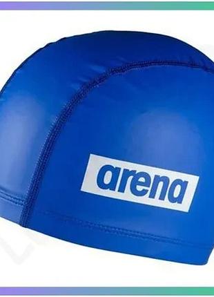 Шапка для плавання arena light sensation ii синя унісекс з еластичного матеріалу для максимального ком sku_002382-102