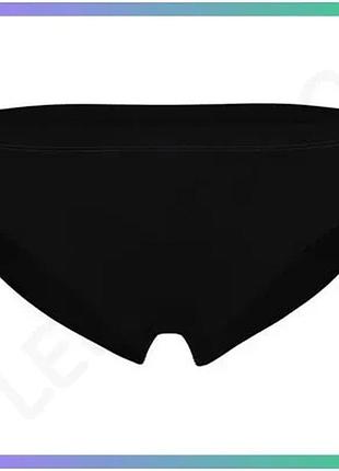Мужские плавки arena icons swim briefs solid черные для плавания 80% полиамид 20% эластан sku_005049-510