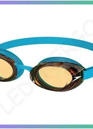Детские очки для плавания speedo kids jet 2.0 голубые для детей 2-6 лет с защитой от запотевания sku_8-00493618447