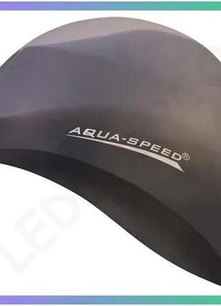 Шапка для плавания aqua speed bunt мультиколор 100% силикон для бассейна унитекс унитекс sku_113-74
