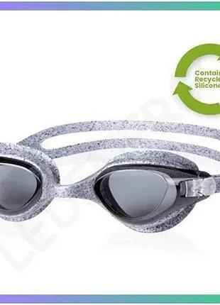 Окуляри для плавання aqua speed vega reco чорні білі унісекс з покриттям anti-fog для дорослих та підл sku_285-37