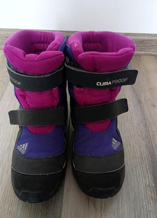Зимові термочеревики (снігоходи/дутики) бренду adidas, модель лінійки adisnow / holtanna 35