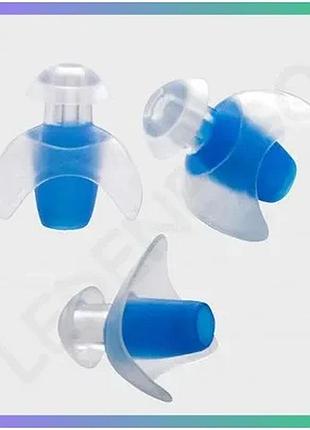 Беруши arena ergo earplug прозрачные силиконовые унисекс для плавания и защиты слуха sku_95223-010