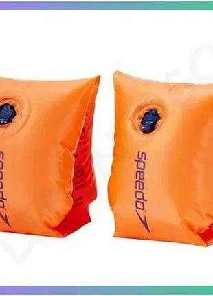 Нарукавники speedo armbands ju помаранчеві для дітей 0-2 роки надувні для навчання плаванню sku_8-069201288