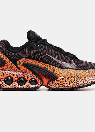 Мужские кроссовки nike air max dn safari черный оранжевый оригинальные 38