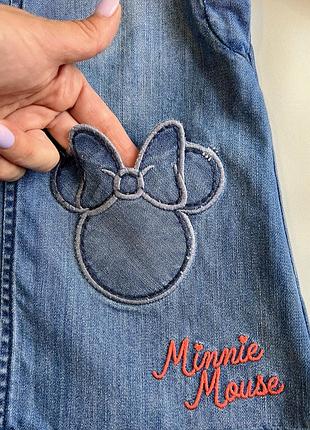 Джинсовий сарафан minnie mouse 💕 5