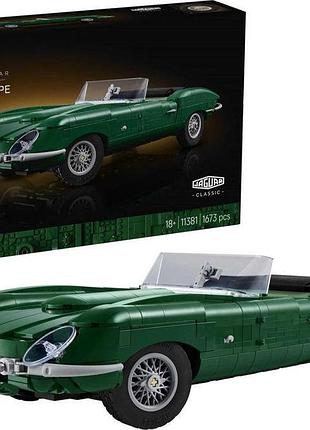 Конструктор lego icons 11381 jaguar e-type 1673 деталі 18+