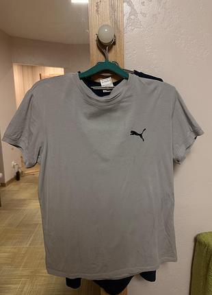 Нова сіра футболка чоловіча puma