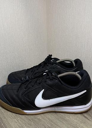 Футзалки nike gato black