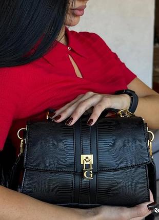 Сумка кроссбоди гесс guess ginevra black оригинал