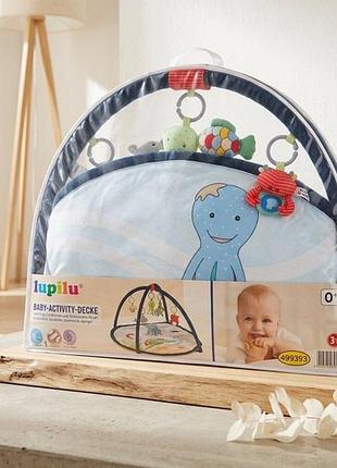 Дитячий розвивальний килимок lupilu baby activity decke