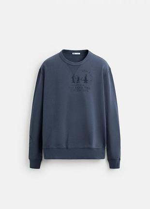 Кофта zara свитшот 19365 blue