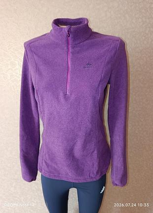 Жіноча флісова кофта quechua mh100 decathlon (фліска), p.m